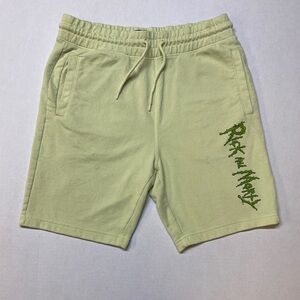 H&M Men’s Medium Pickle Color Rick and Morty Shorts